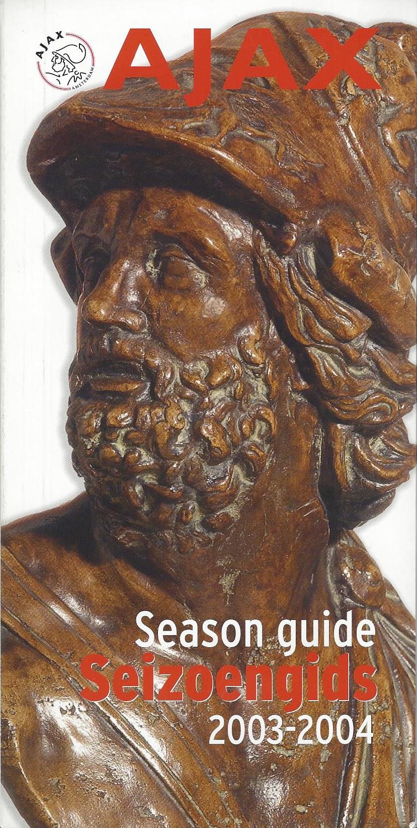AFC Ajax - Ajax Seizoengids 2003-2004