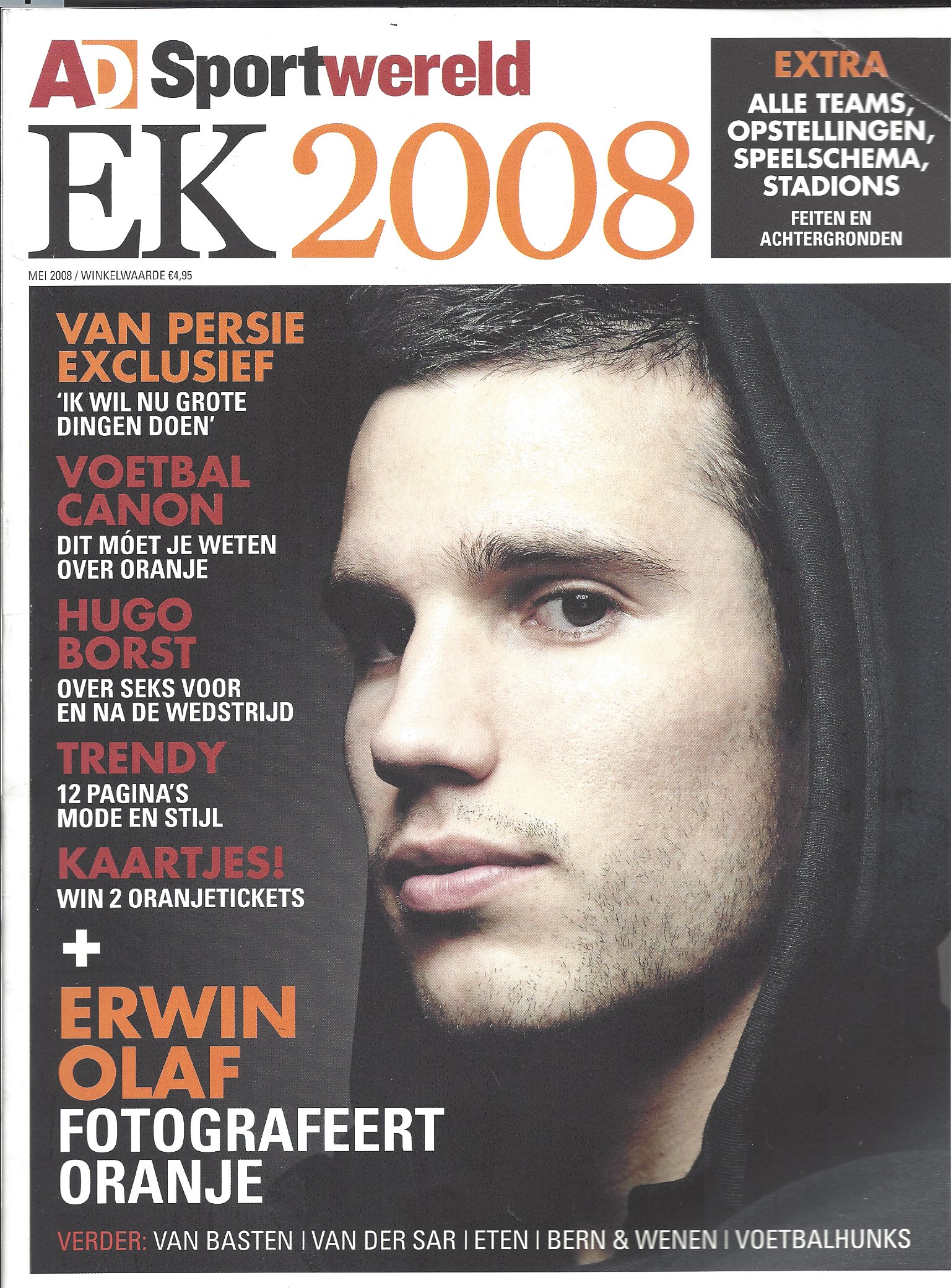 AD Sportwereld EK 2008 tijdschriften