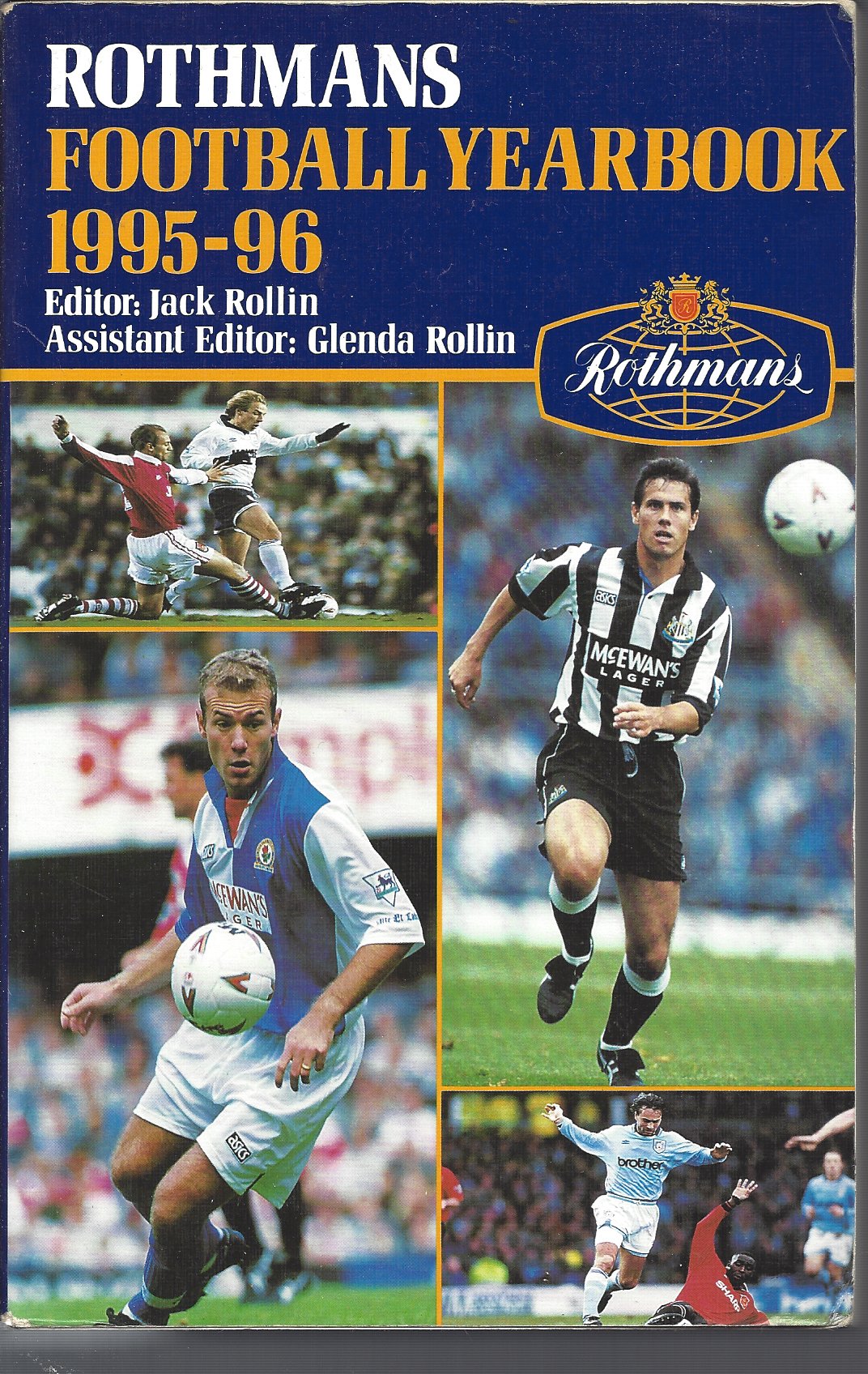 Rollin, Jack - Rothmans Football Yearbook 1995-96 -26th edition