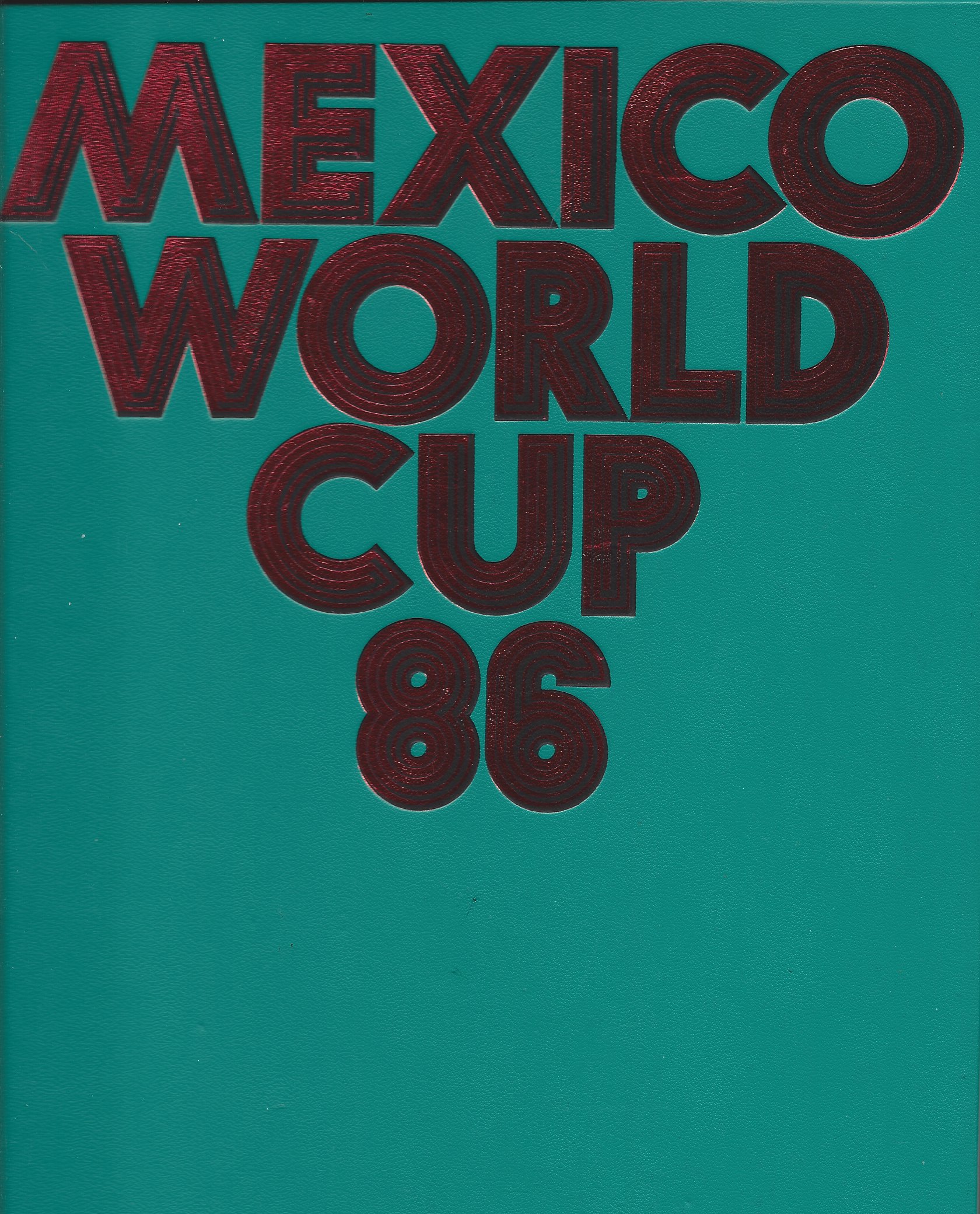 Mexico World Cup 86 - OSB - Sportboeken