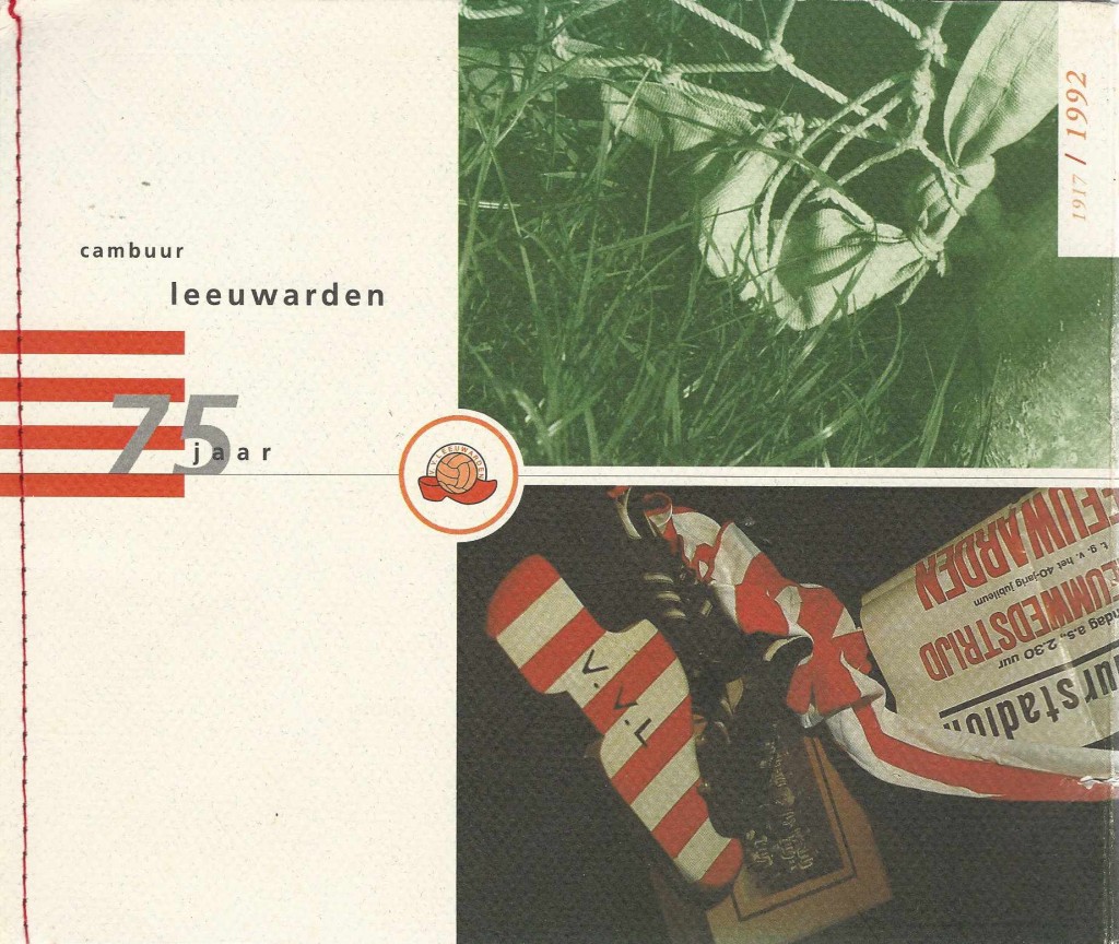 Cambuur Leeuwarden 75 jaar - voetbalboek