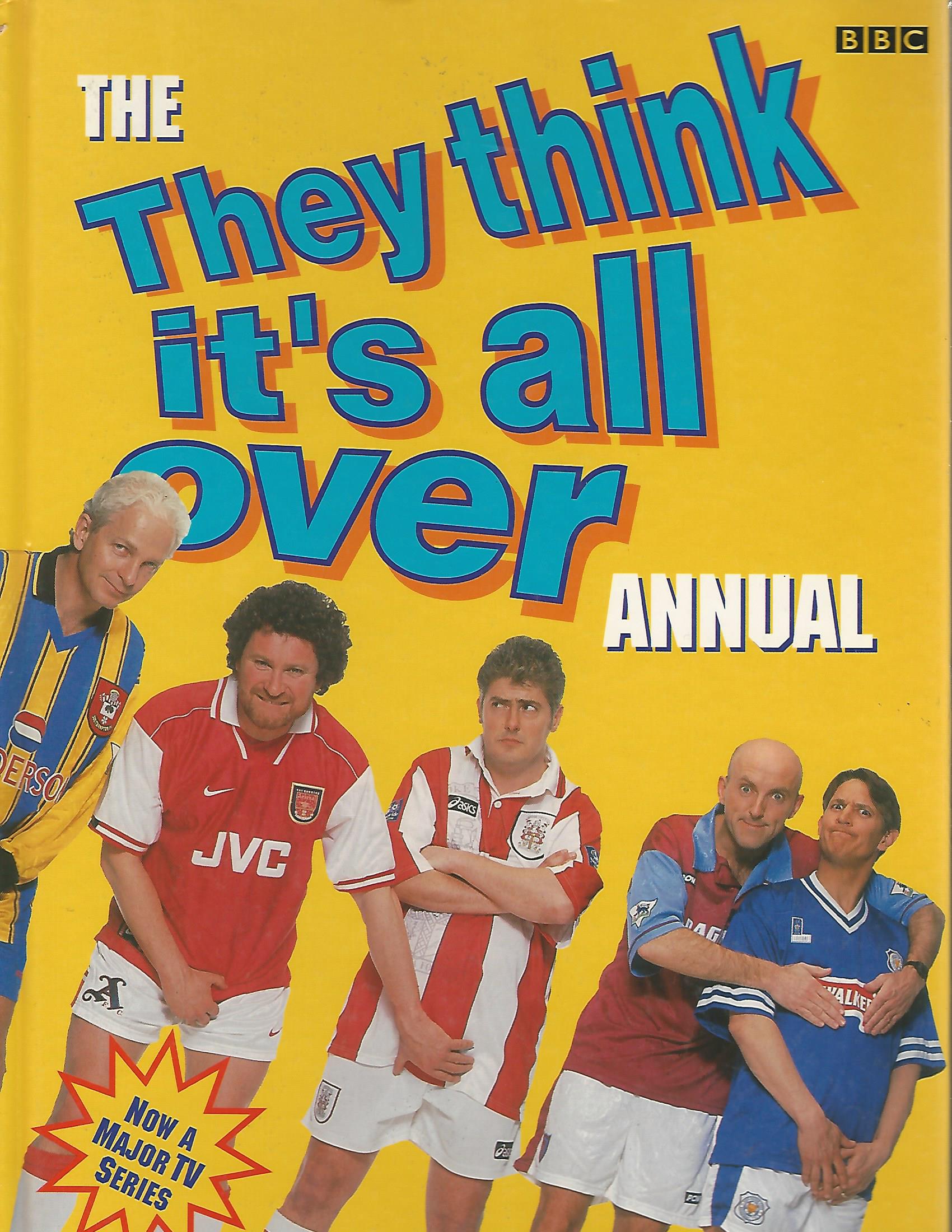 The they think it s all over annual annual of the tv s top comedy