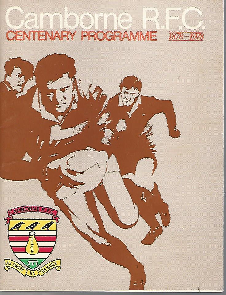 Rule, Phillip and Thomas, Alan - Camborne R.F.C. -Centenary Programme 1878-1978