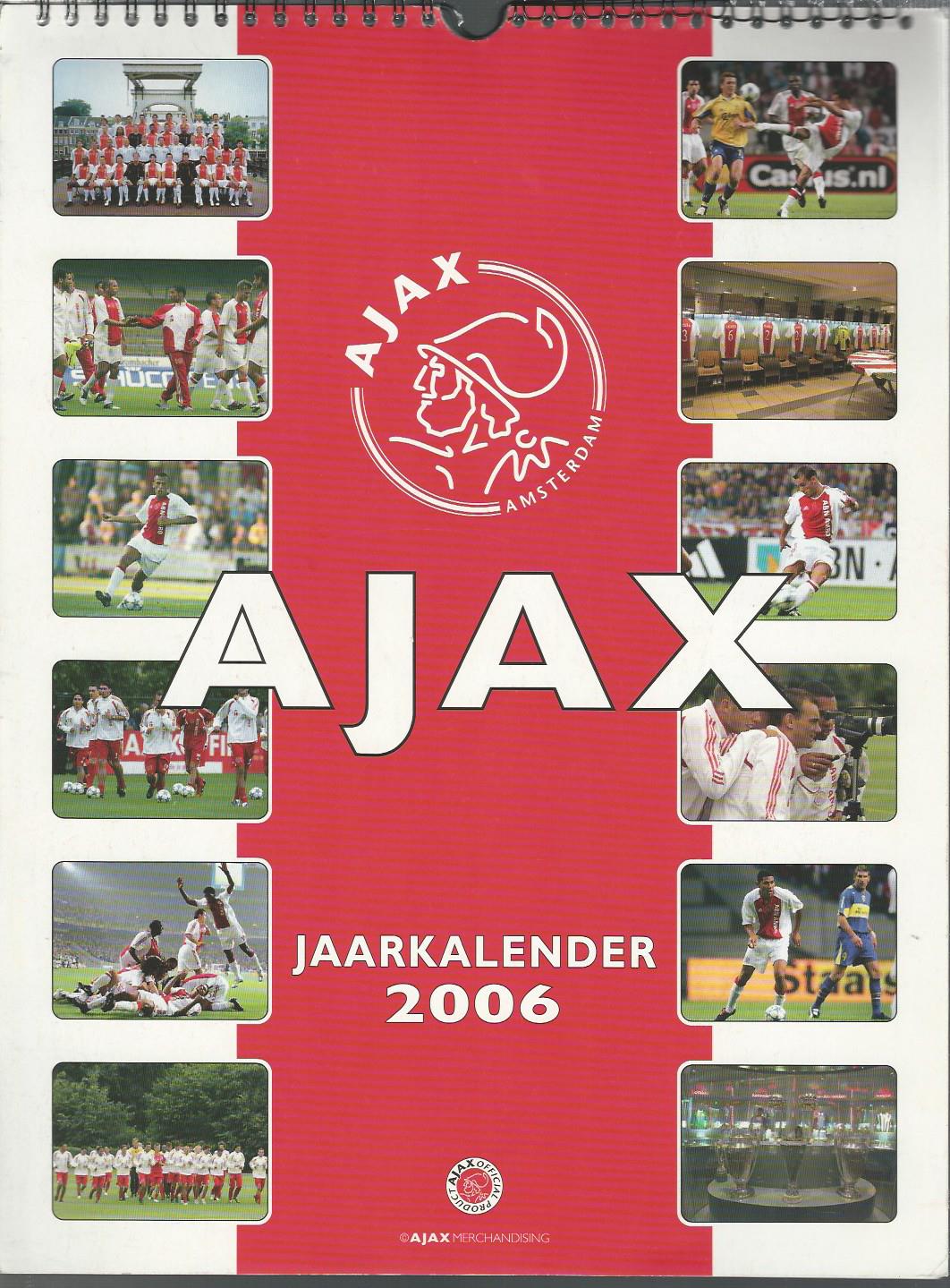  - Ajax jaarkalender 2006