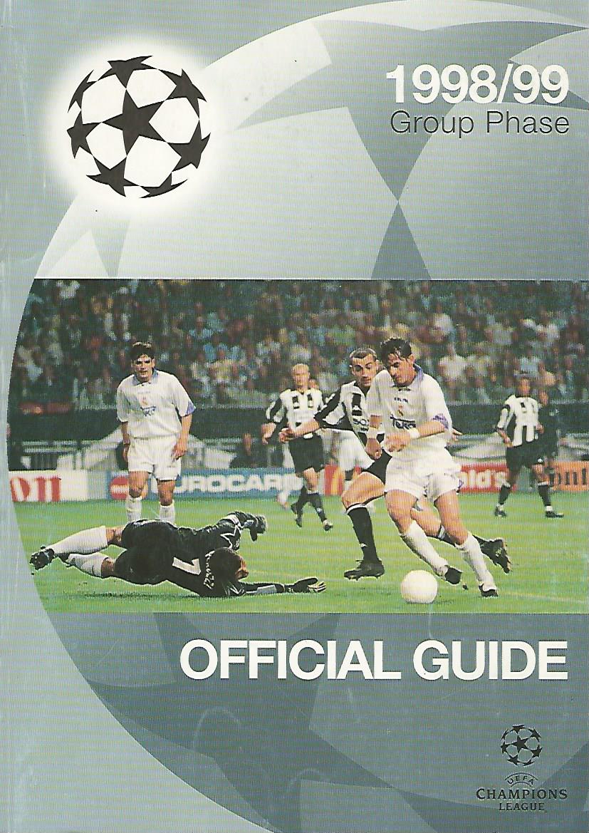  - Official Guide UEFA Champions League 1998/99 Group Phase