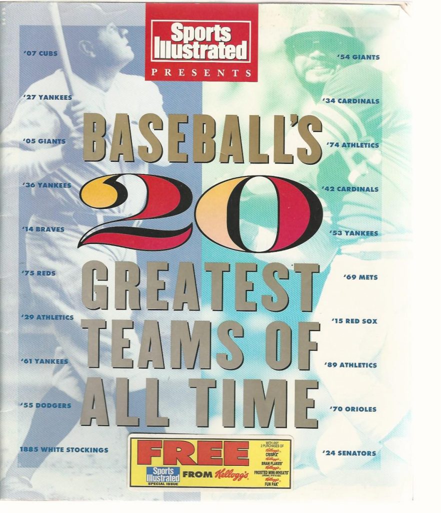 Baseball's 20 greatest teams of all time '27 New York Yankees, '61 New