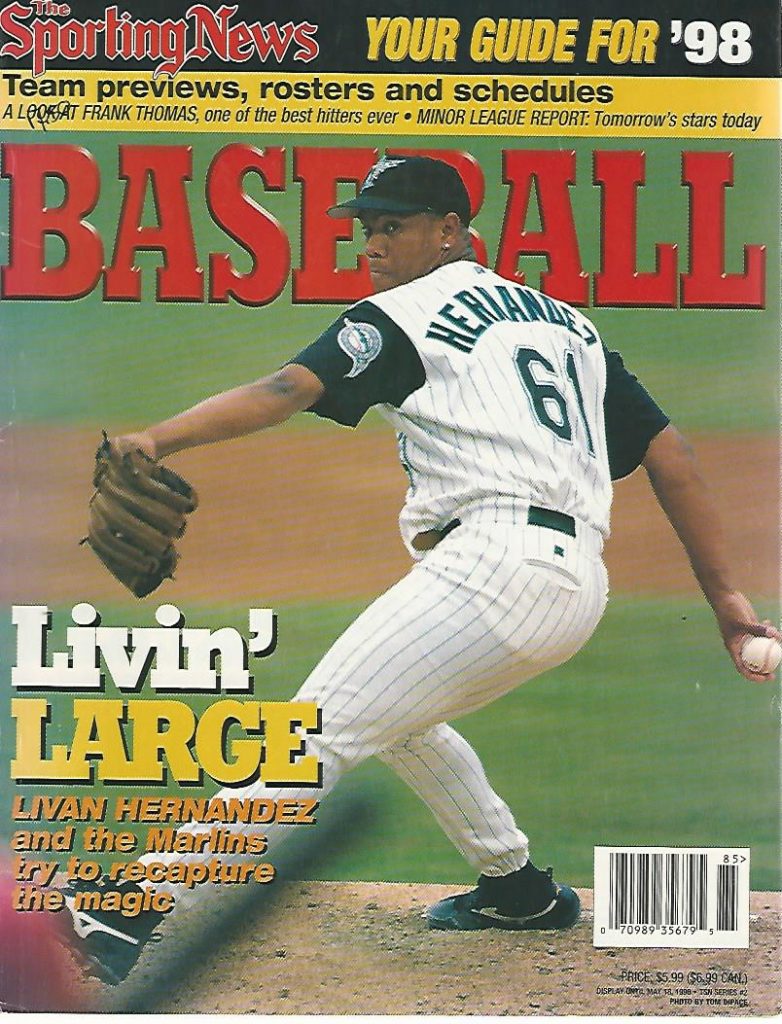 The Sporting News Baseball Your guide for '98 Team previews