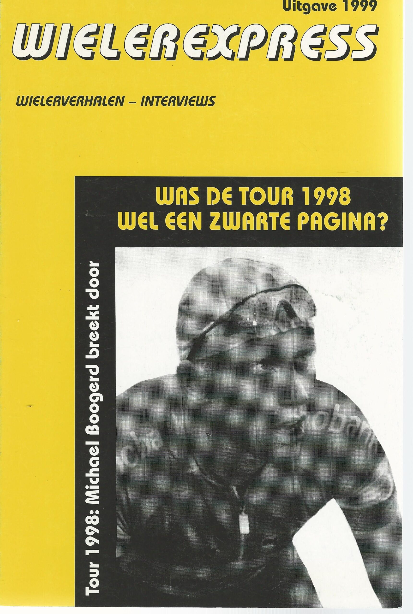 Zomer, Jan - Wielerexpress 1999 -Wielerverhalen - interviews