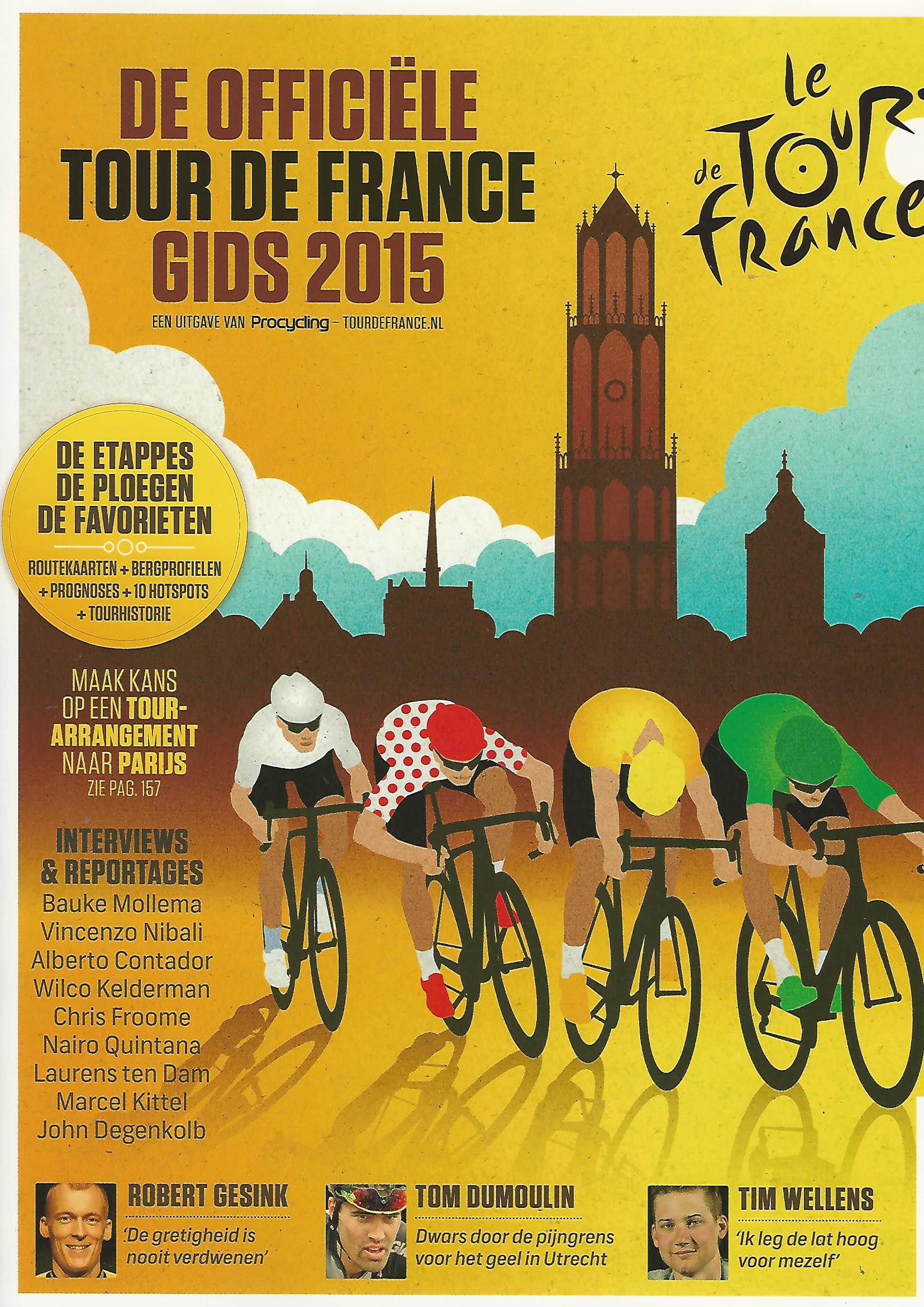 Exclusief Tour de France 2015 Tourpakket officiële Tourgids 2015