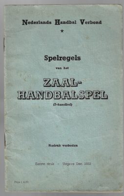  - Spelregels van het zaal-handbalspel (7-handbal)