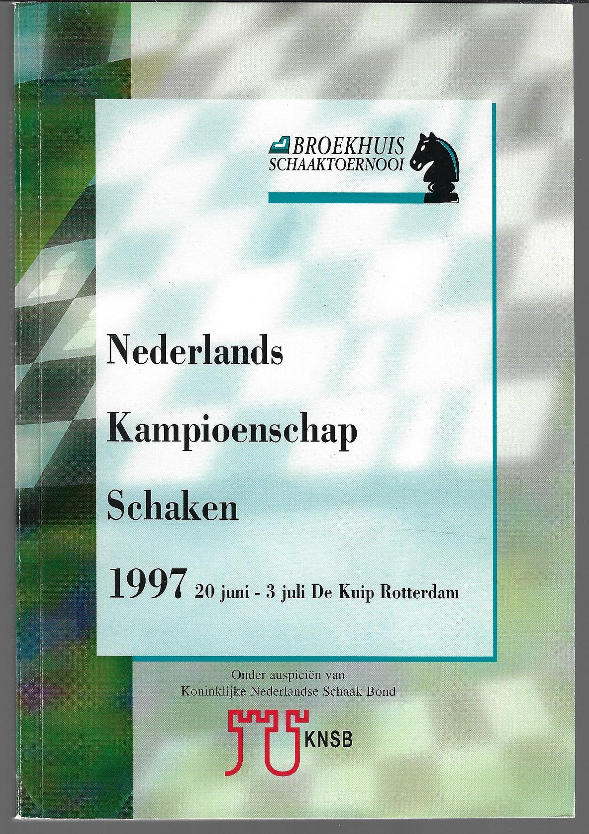 Berg, Jeroen van den - Nederlands Kampioenschap Schaken 1997 20 juni-3 juli De Kuip Rotterdam -Broekhuis Schaaktoernooi