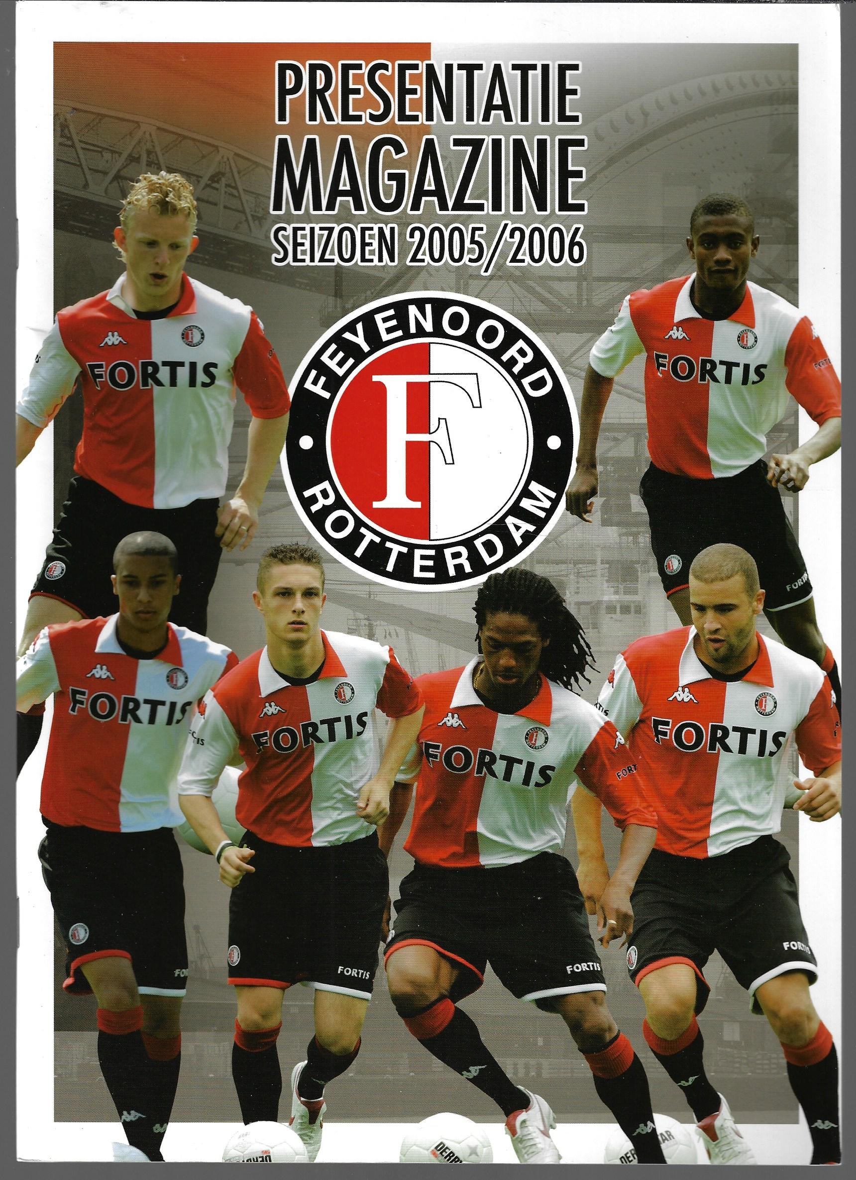 Feyenoord Presentatiemagazine seizoen 2005-2006 De voorzitter