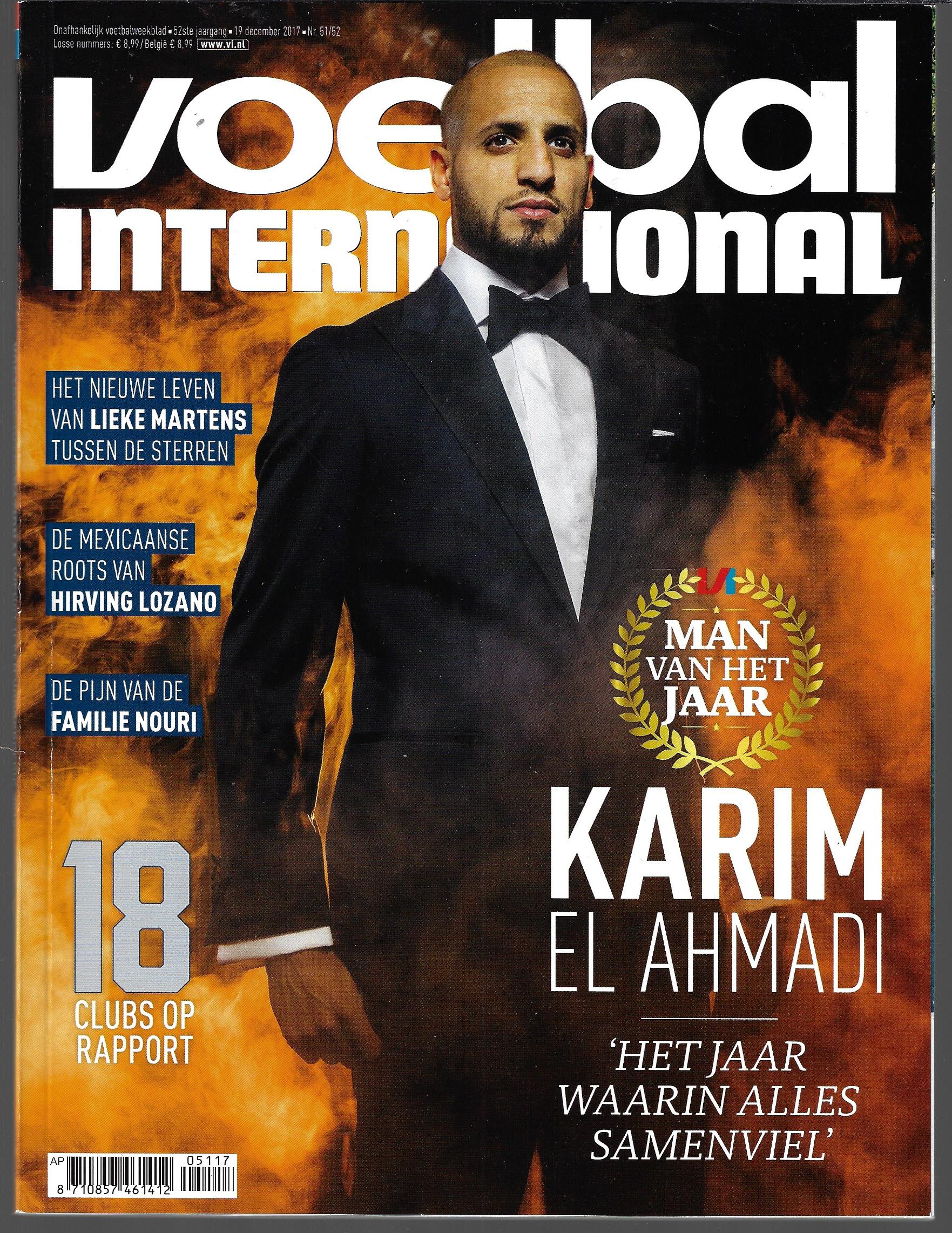 Diverse - Voetbal International 19 december 2017 nr. 51/52