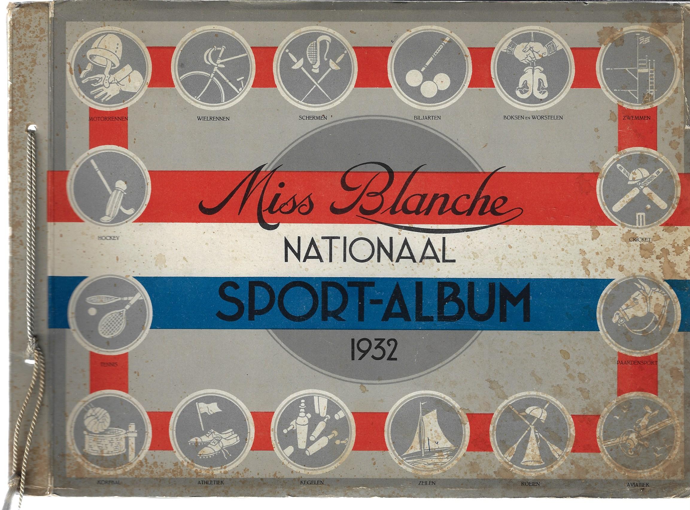  - Miss Blanche Nationaal Sport-album 1932