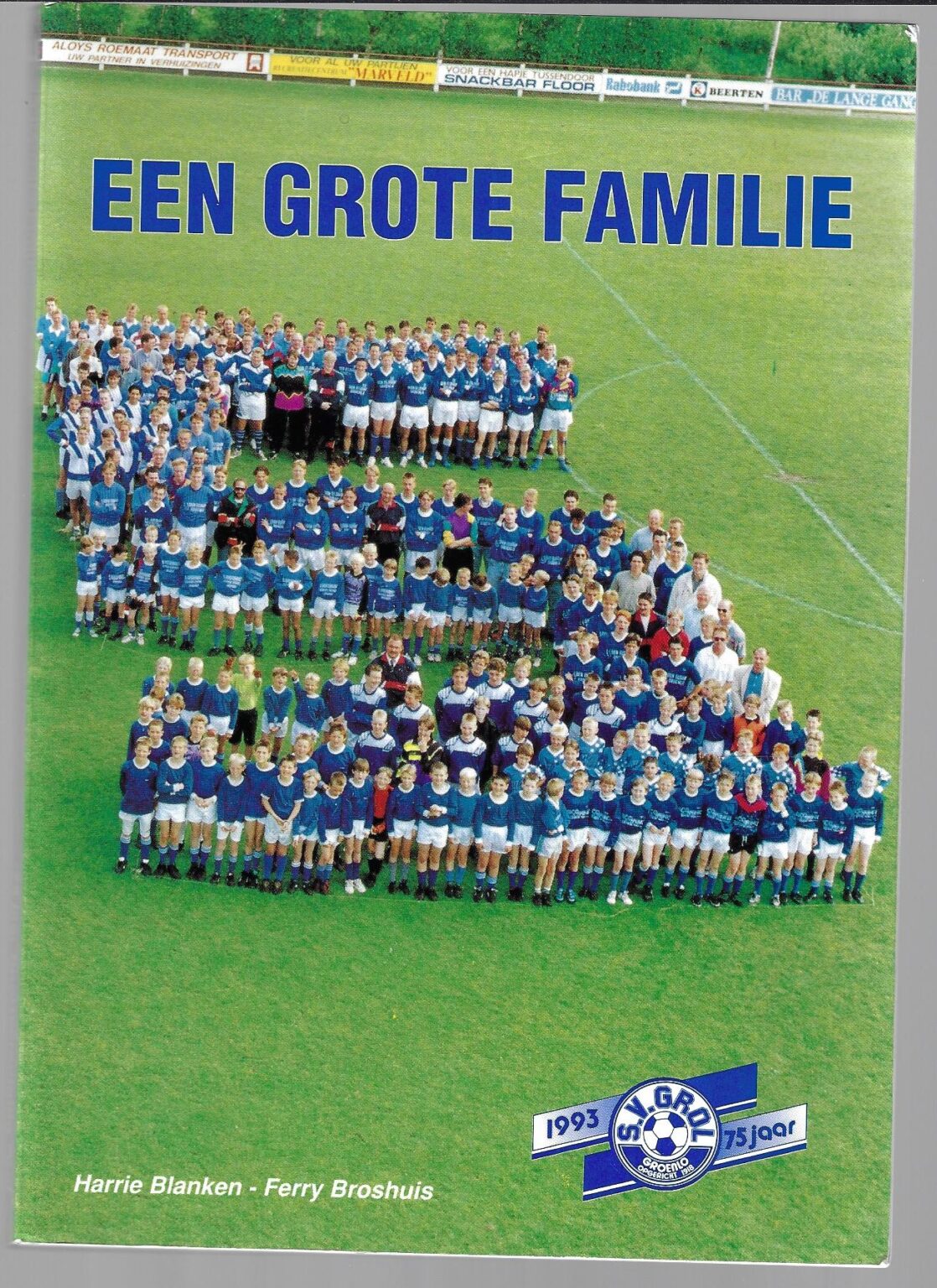Een grote familie 75 jaar Sportvereniging