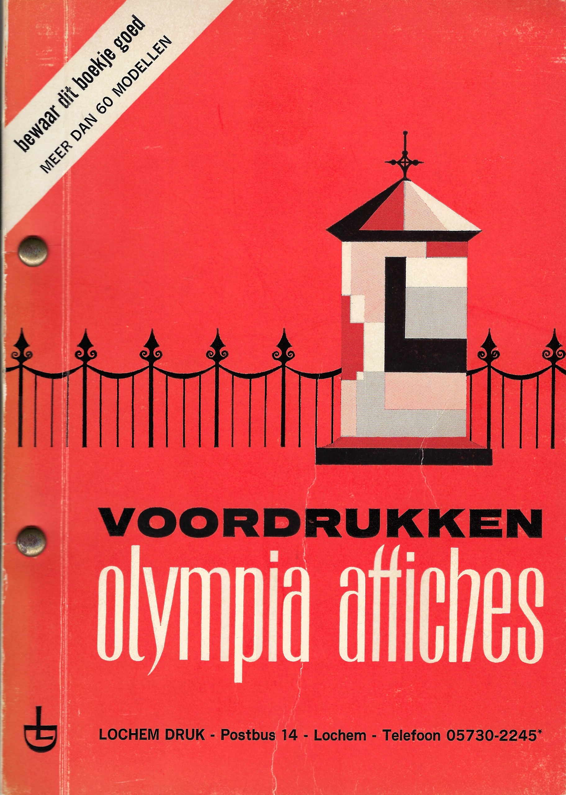  - Voordrukken Olympia affiches