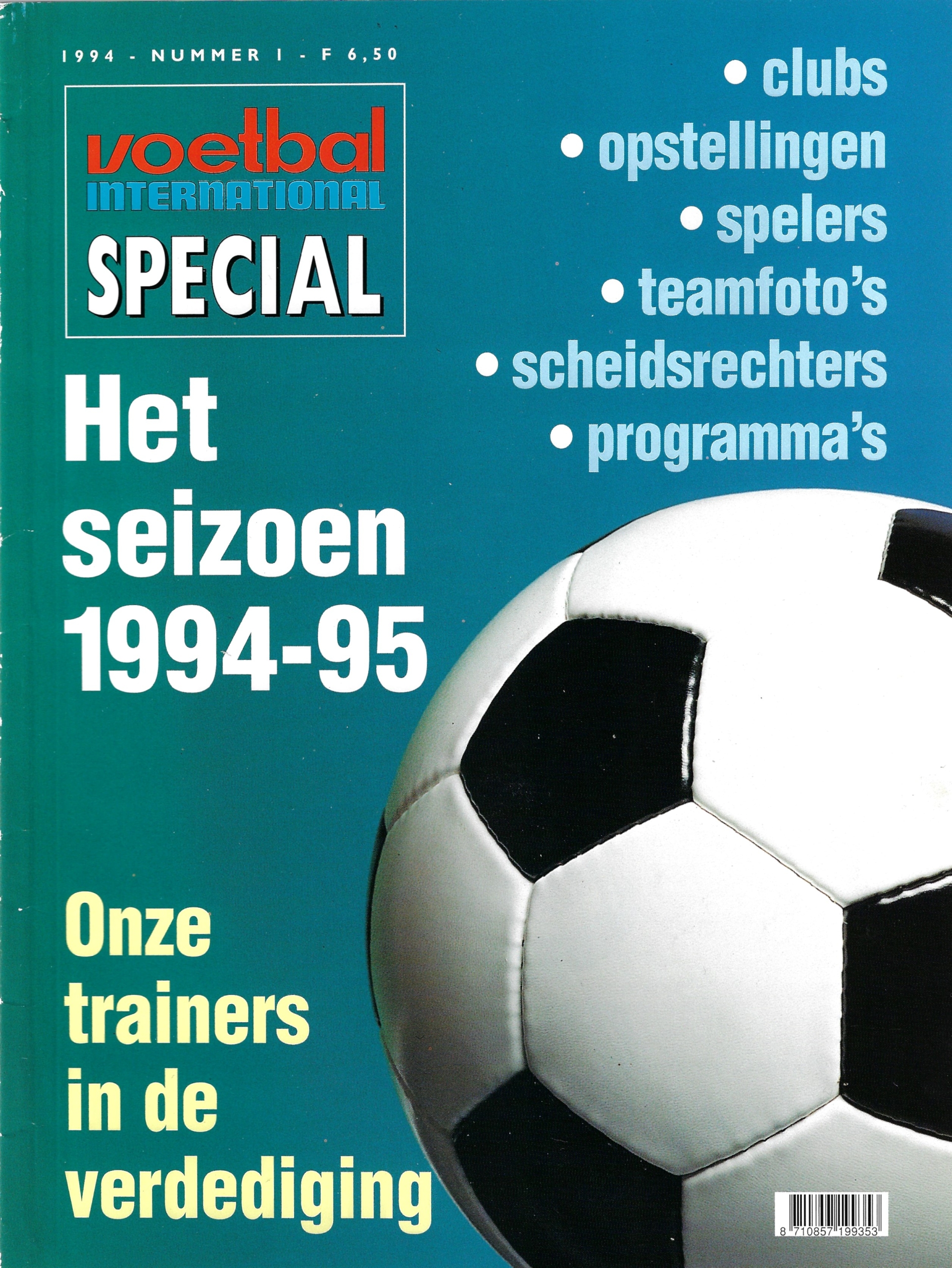 Redactie - Voetbal International Special het seizoen 1994 -1995