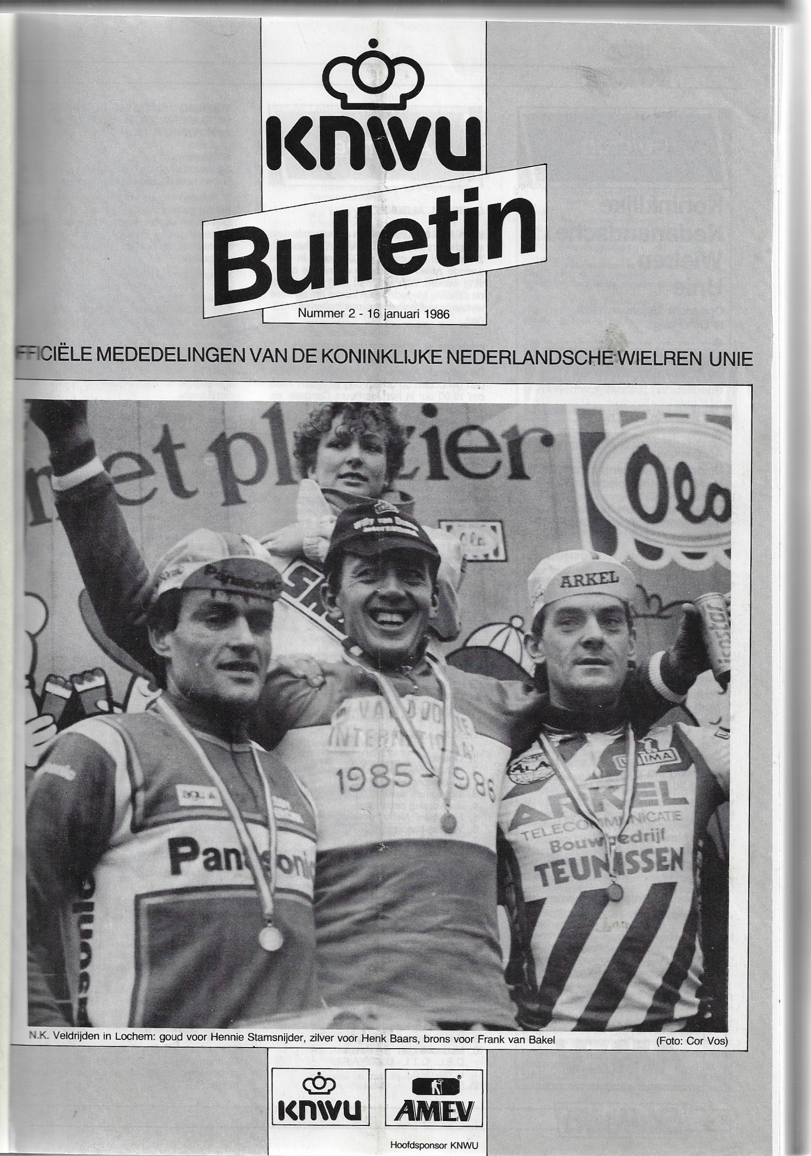 Diverse - Jaargang 1986 K.N.W.U. Bulletin ingebonden