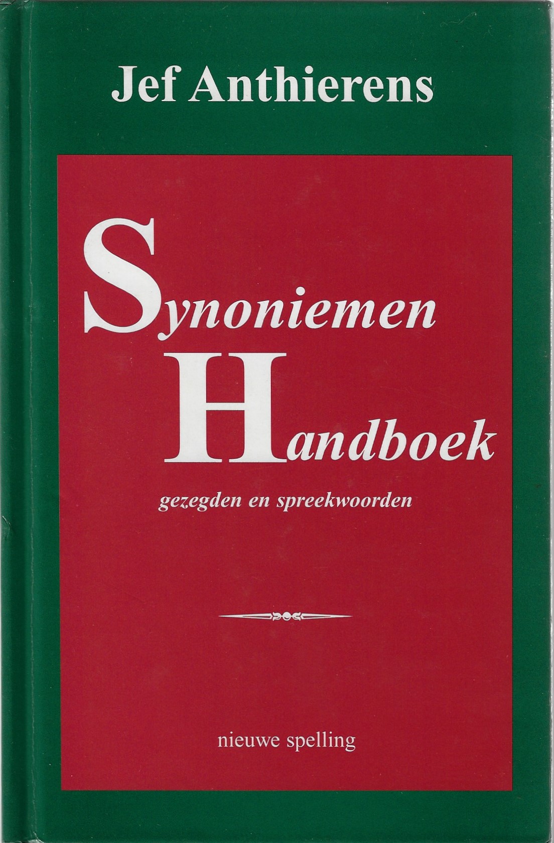 Anthierens, Jef - Synoniemen Handboek