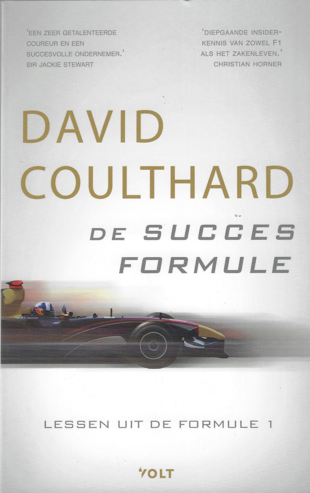 Coulthard, David - David Coulthard - De succes formule -Lessen uit de Formule 1