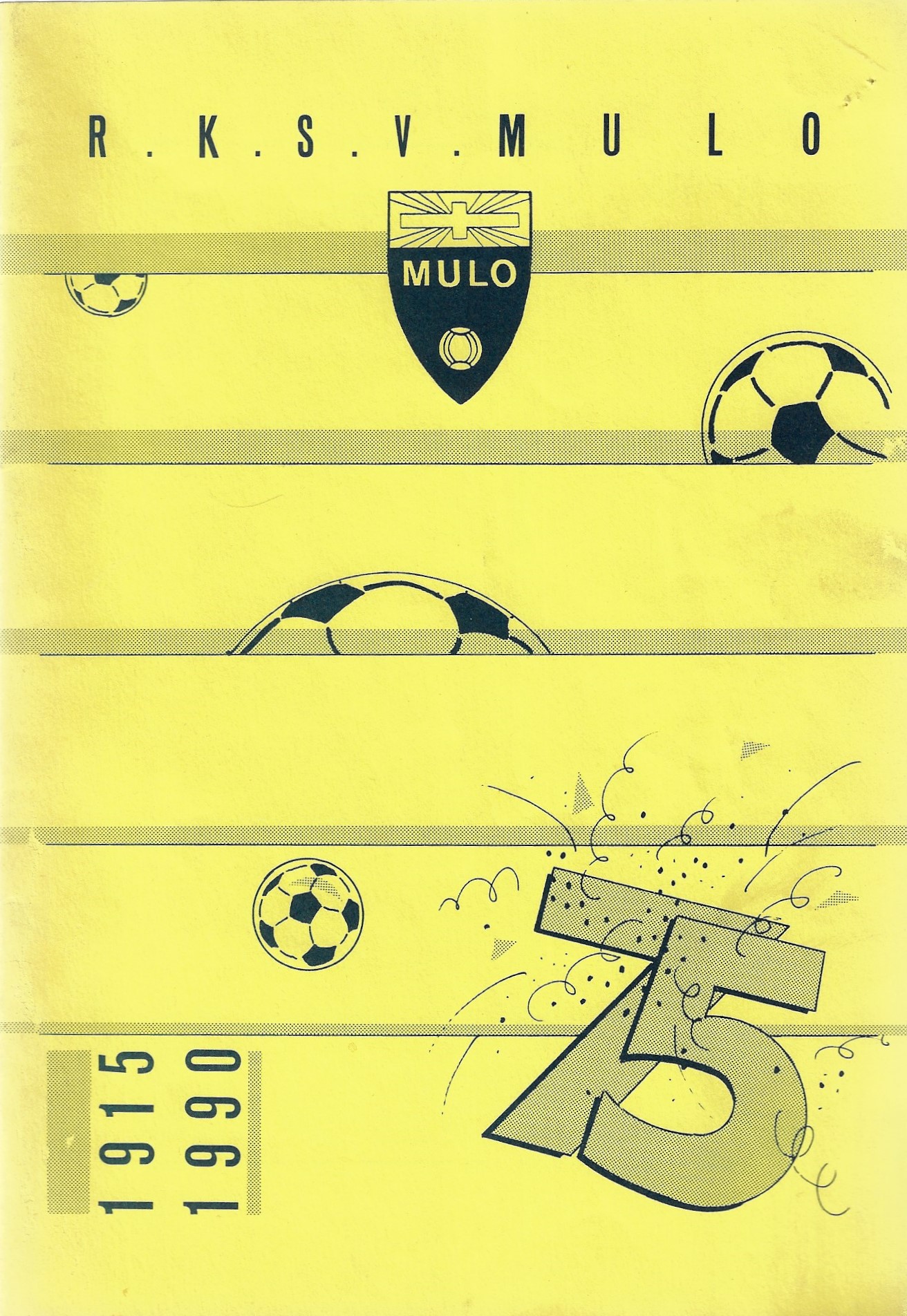 Bruijn, Leo de - Jubileumgedenkboek MULO 75 jaar 1915-1990
