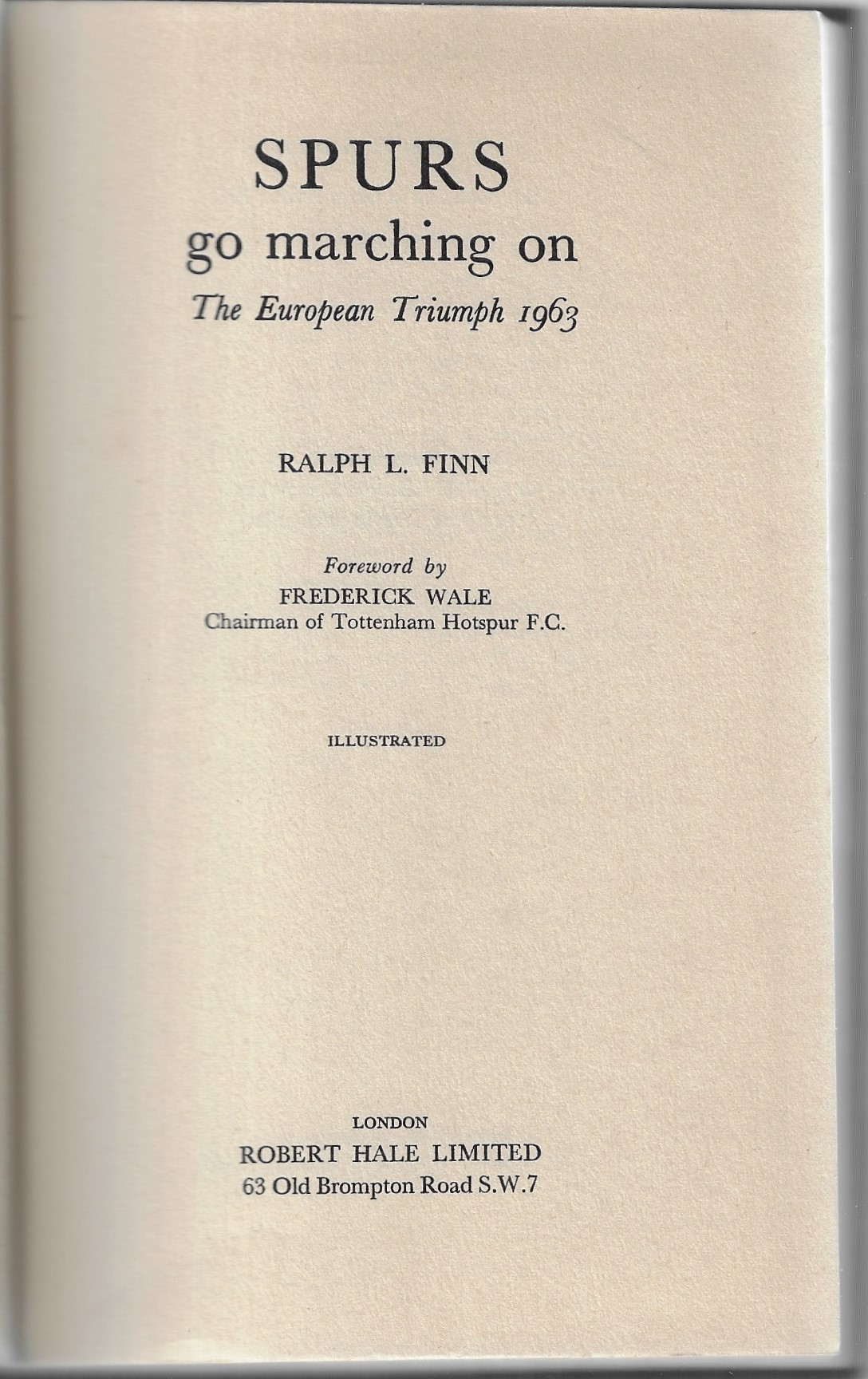 Finn, Ralph L. - Spurs go marching on