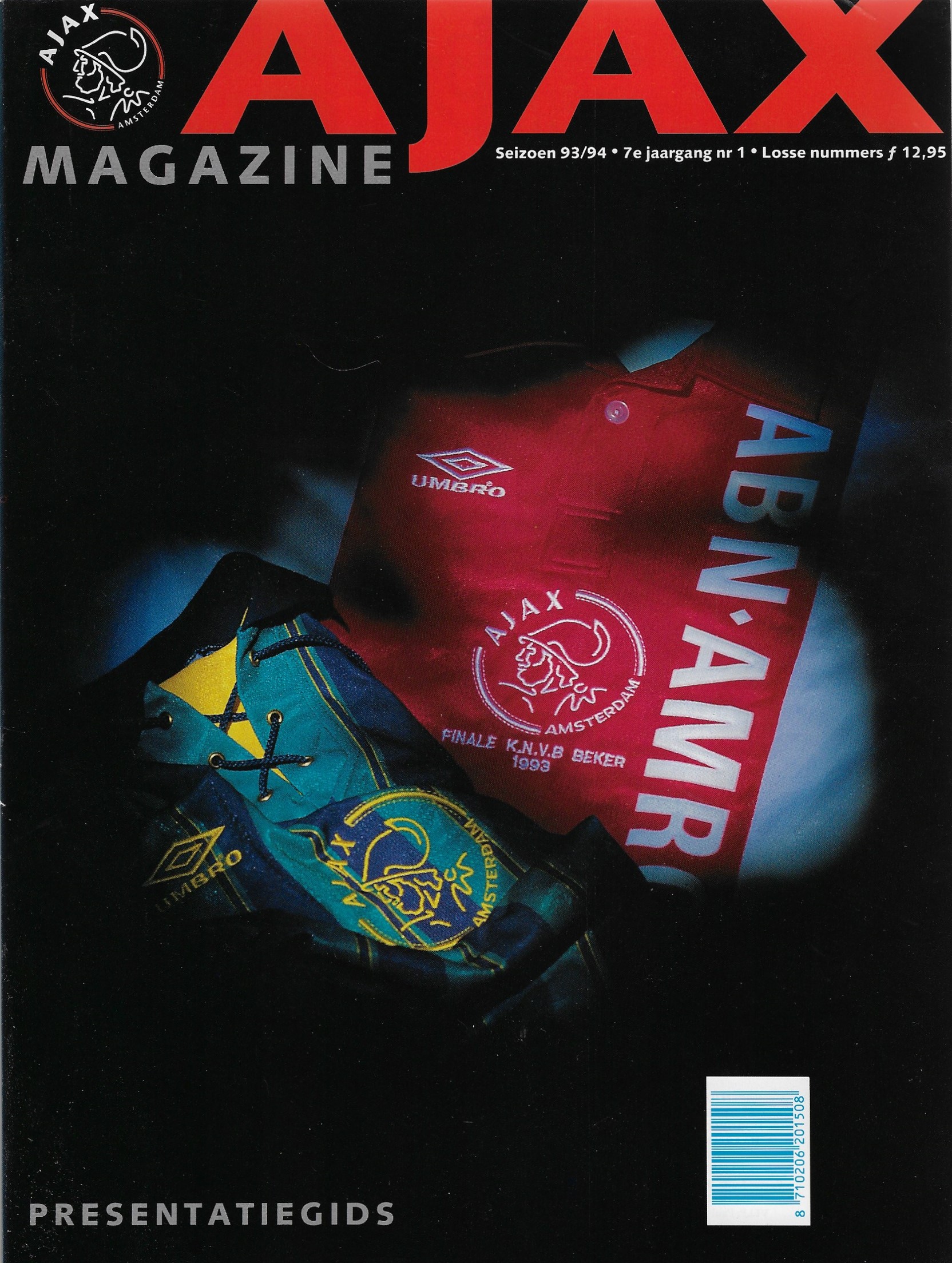 Redactie - AJAX Magazine Presentatiegids 93/94