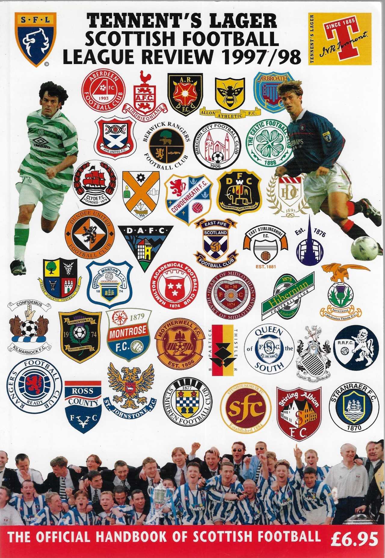 Many - Scottish Football Review 1997/98 -The official Handbook of Scottish Football