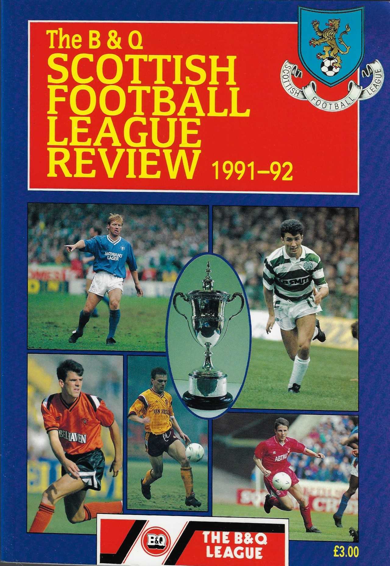 Many - Scottish Football League Review 1991-92 -A Handbook of Scottish Football