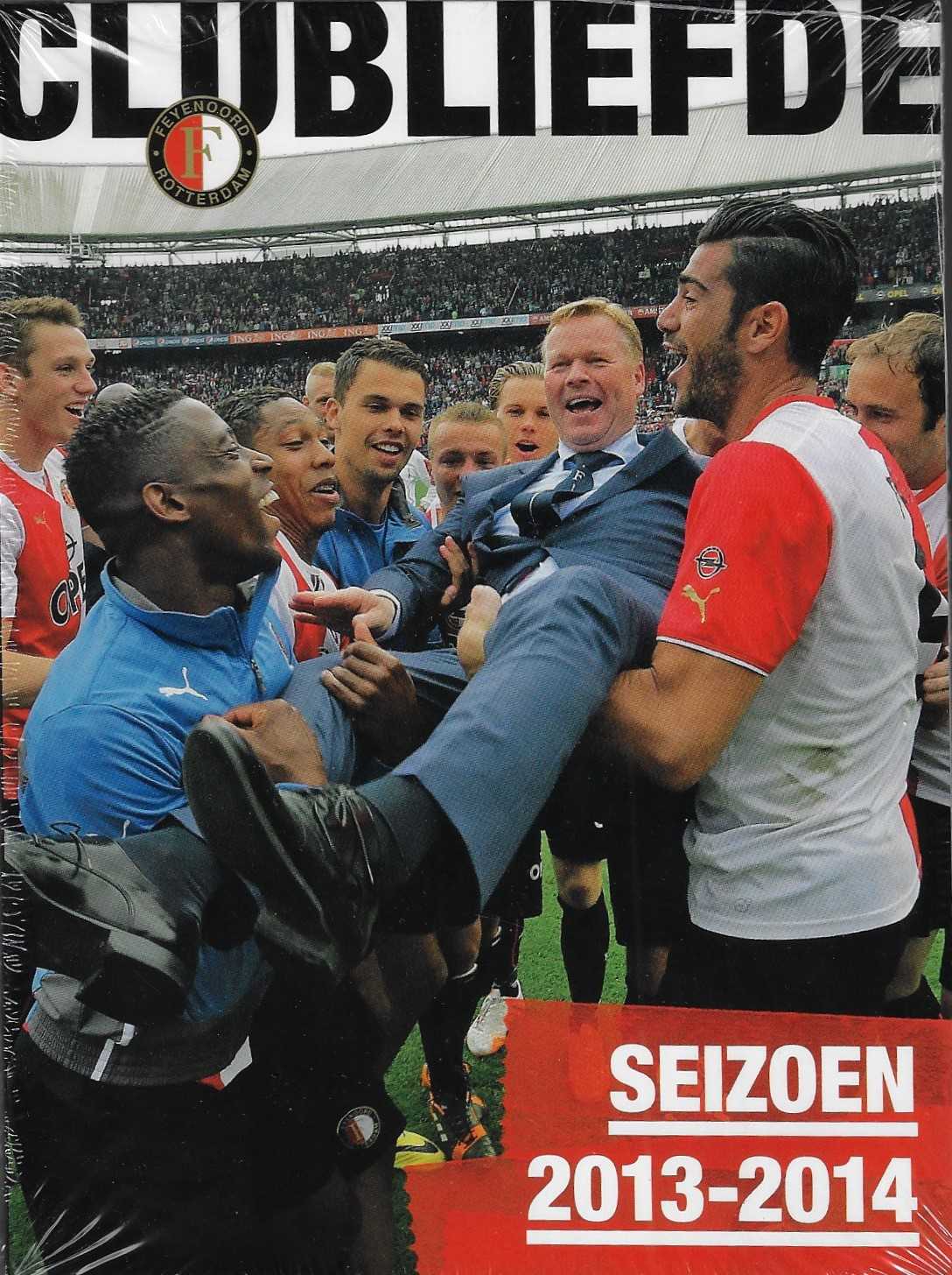  - 3 DVD's Feyenoord seizoen 2013-2014/2014-2015/2015-2016