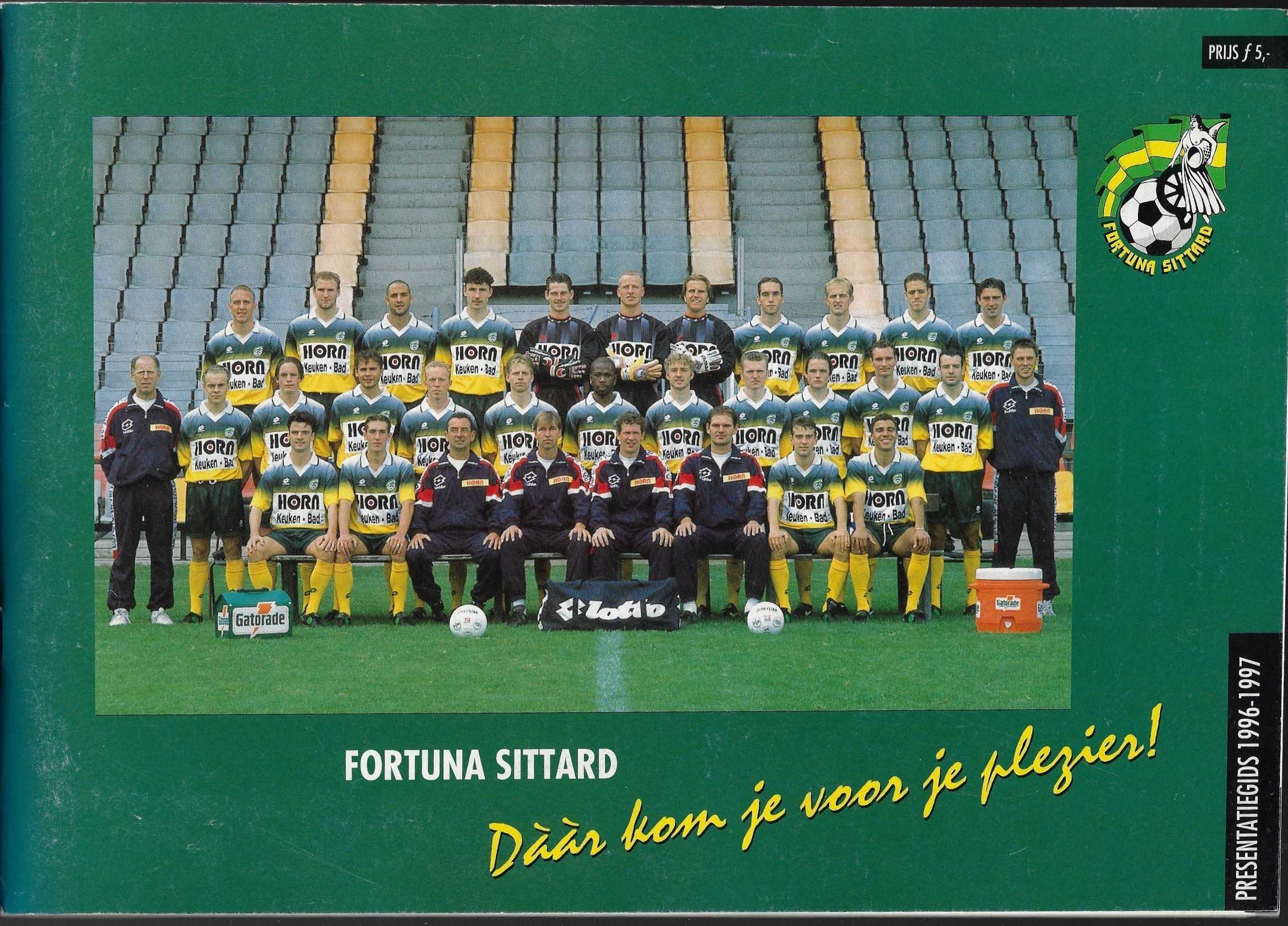 CO-mix - Fortuna Sittard Presentatiegids 1996-1997