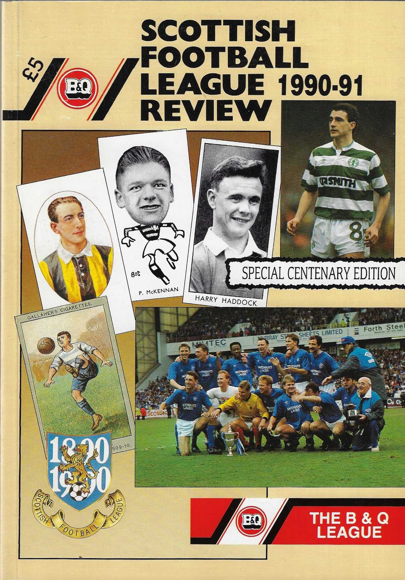 Many - Scottish Football League Review 1990-91 -A Handbook of Scottish Football