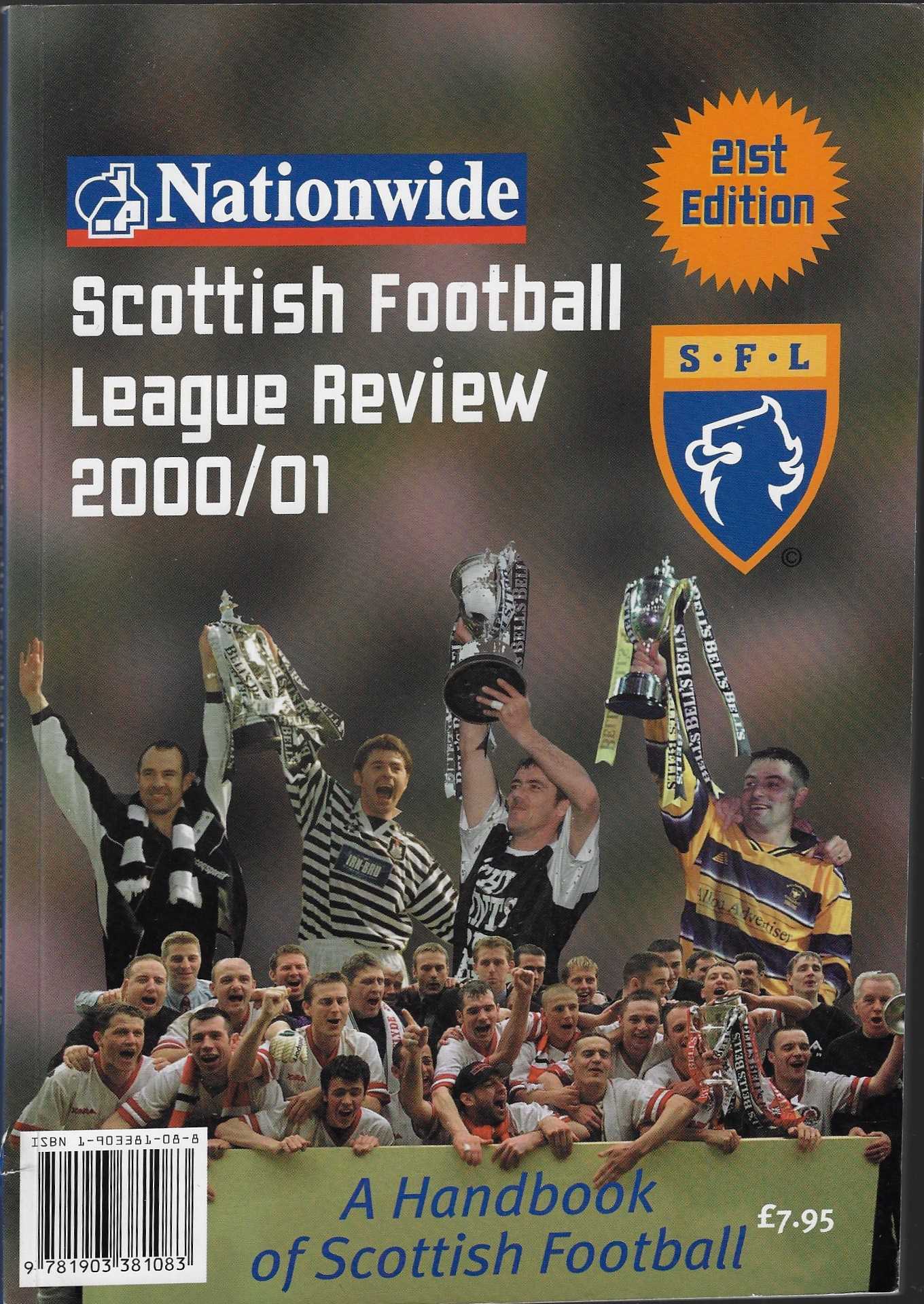 Many - Scottish Football League Review 2000/01 -A Handbook of Scottish Football
